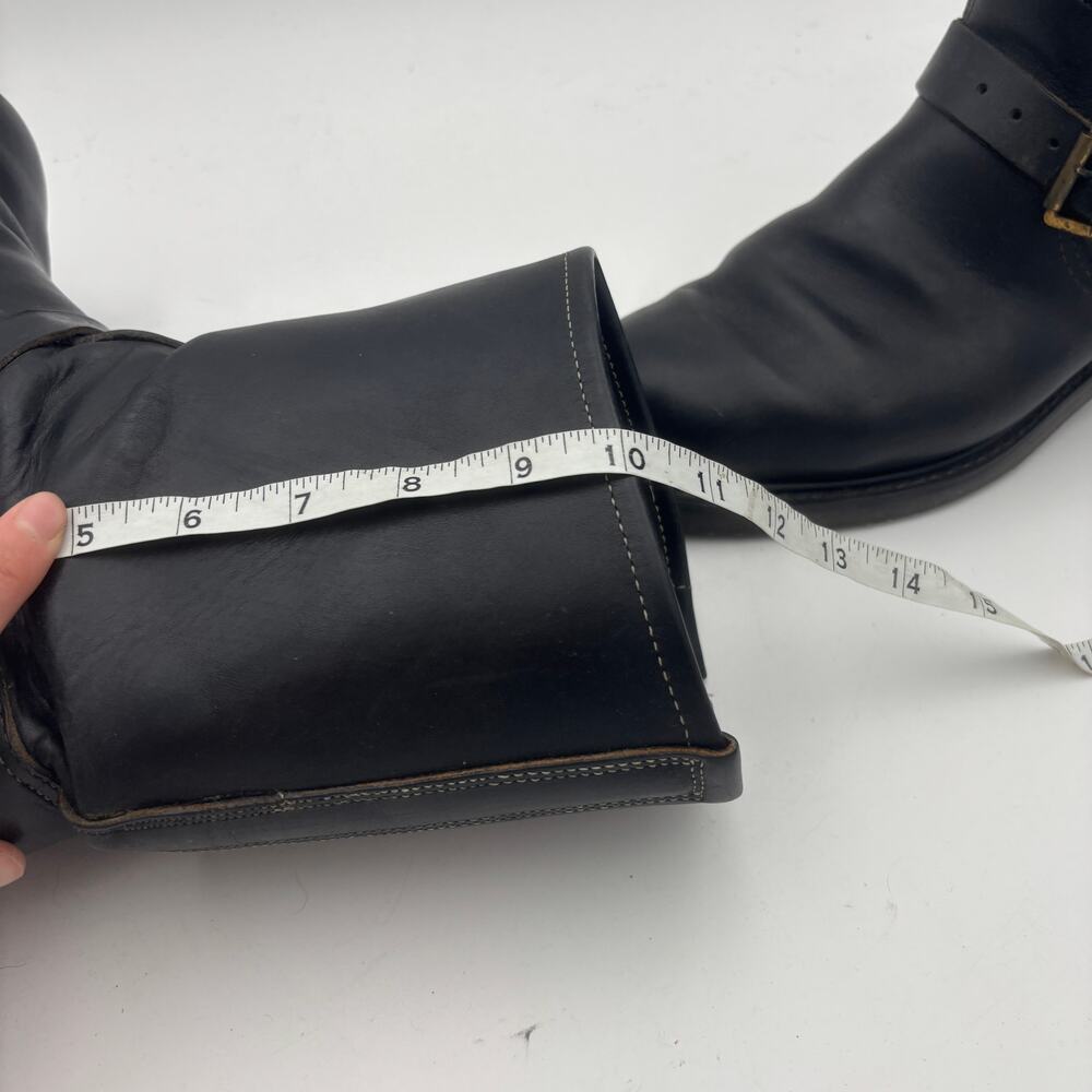 Vintage 60s Penney's Big Mac Engineer Buckle Moto Boots Men's 10 Workwear - Picture 10 of 14